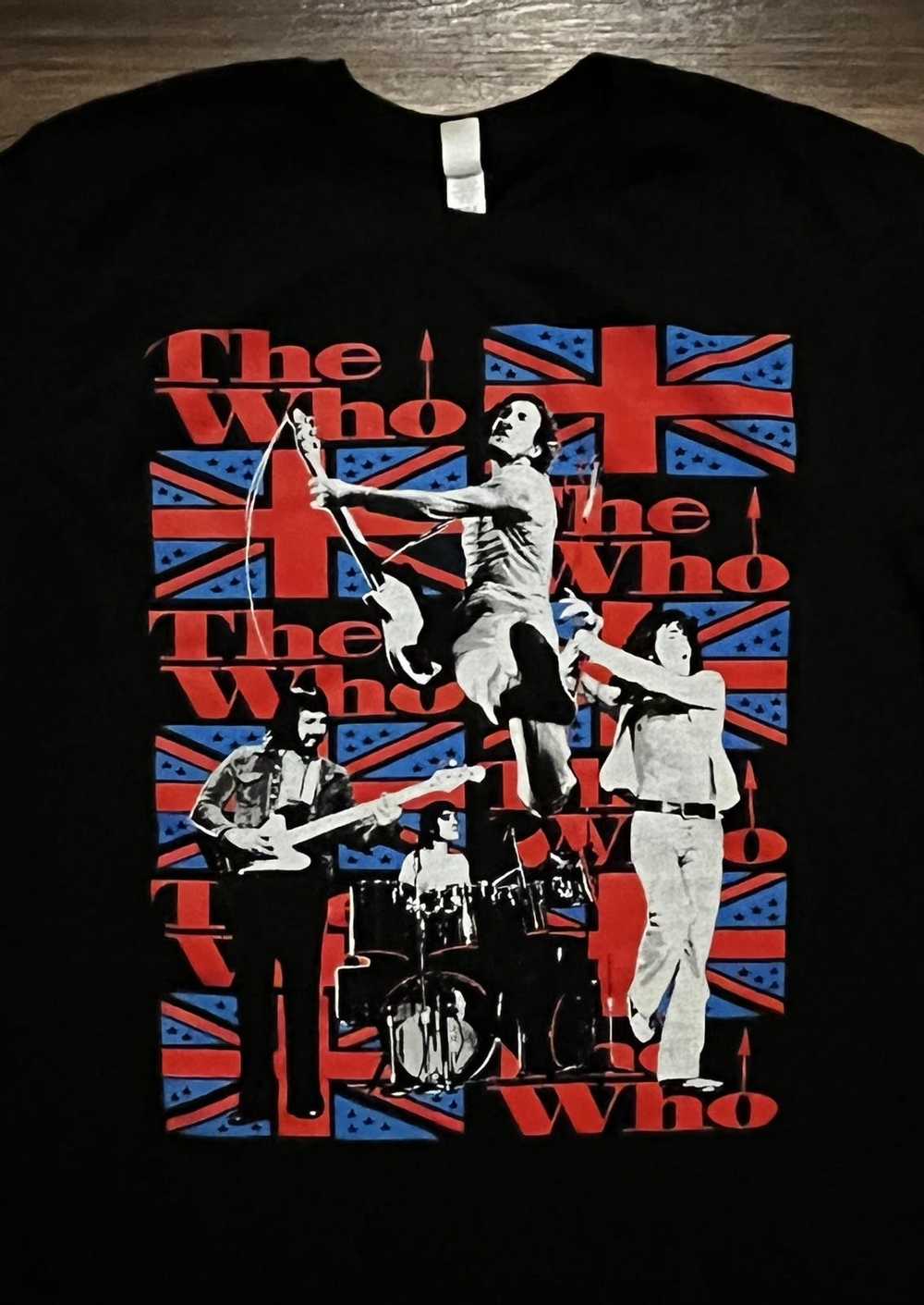 Band Tees × Vintage Vintage The Who t-shirt size … - image 2