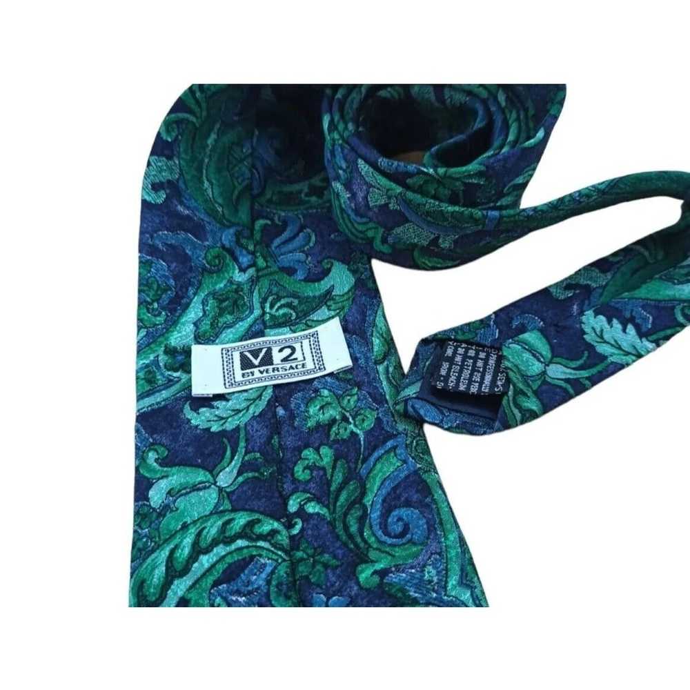 Versace V2 BY VERSACE Blue & Green With Baroque P… - image 3