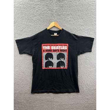 Beatles - “A Hard Day's Night”. Two Sided Black Shir… - Gem Beatles - “A Hard Day's Night”. Two Sided Black Shir… - Gem