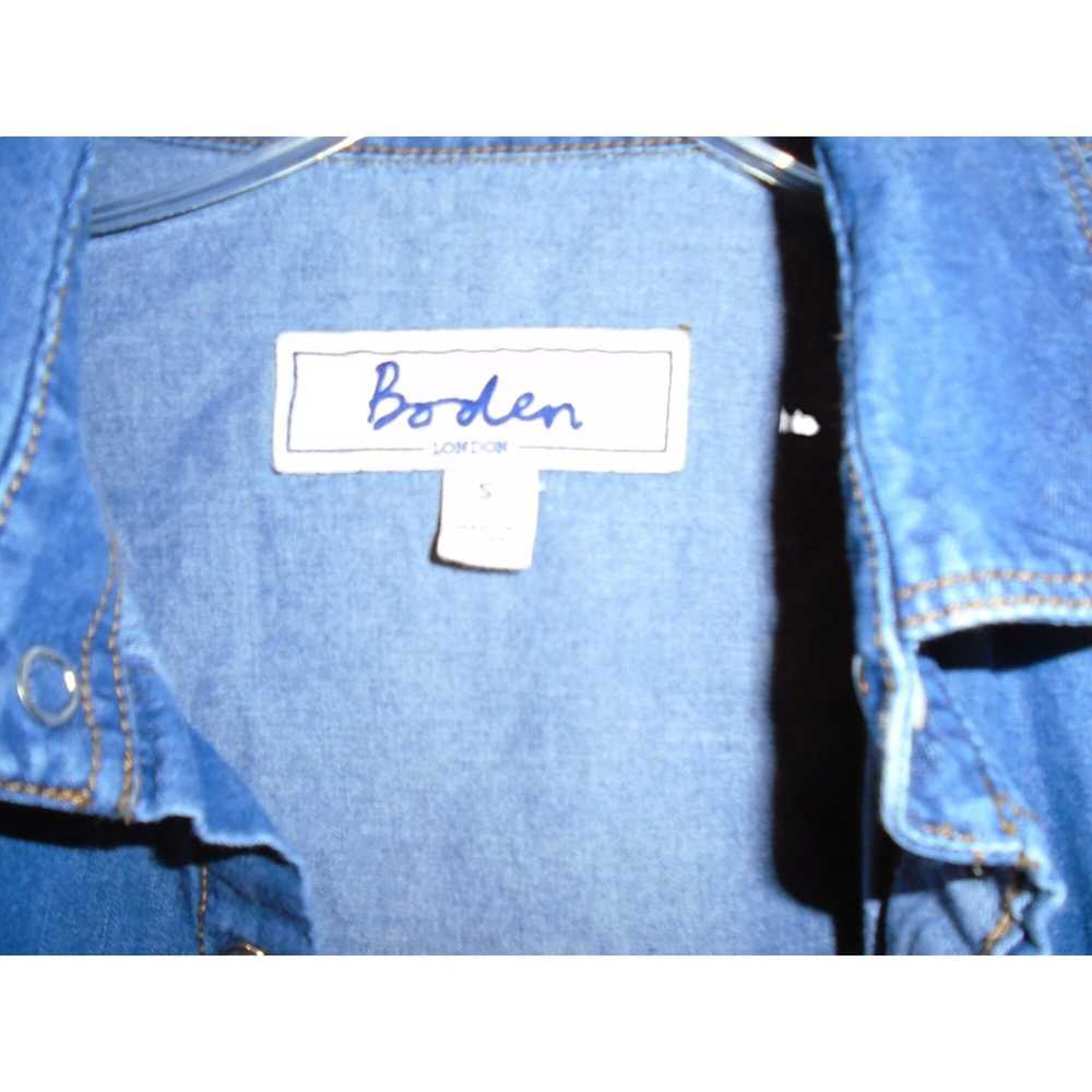 Boden Boden Authentic Denim Shirt Mens Sz S - image 3