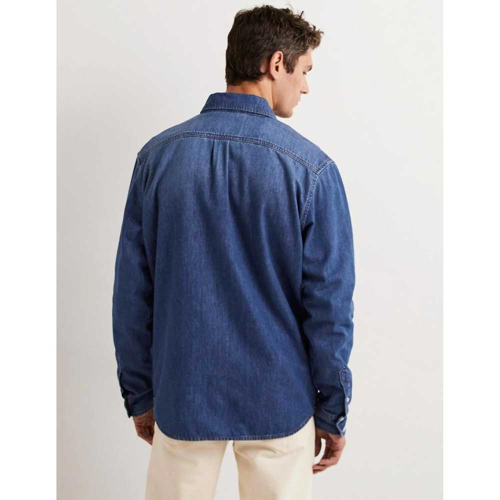 Boden Boden Authentic Denim Shirt Mens Sz S - image 7