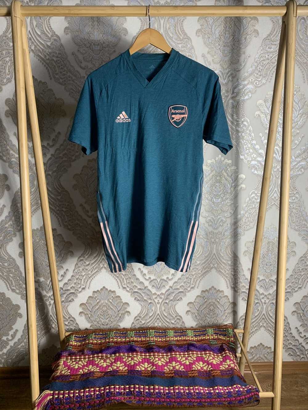 Adidas × Soccer Jersey × Vintage Vintage Adidas A… - image 1