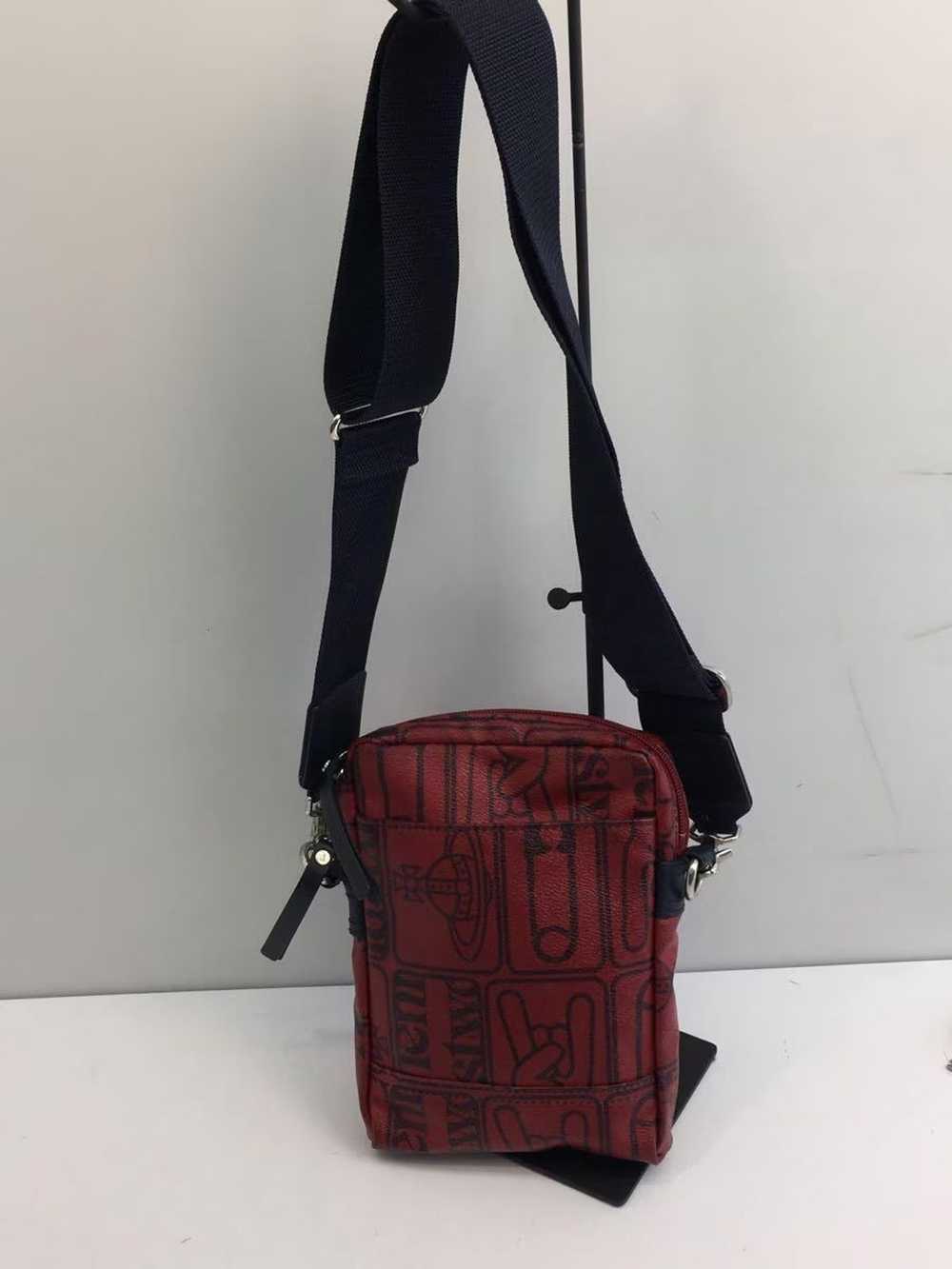 Vivienne Westwood Safety Pin Orb Shoulder Bag - image 2