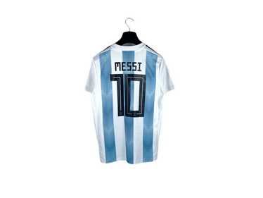 Argentina Home Messi 10 Retro Jersey 2014 (Player Version) by FutbolWorldShop