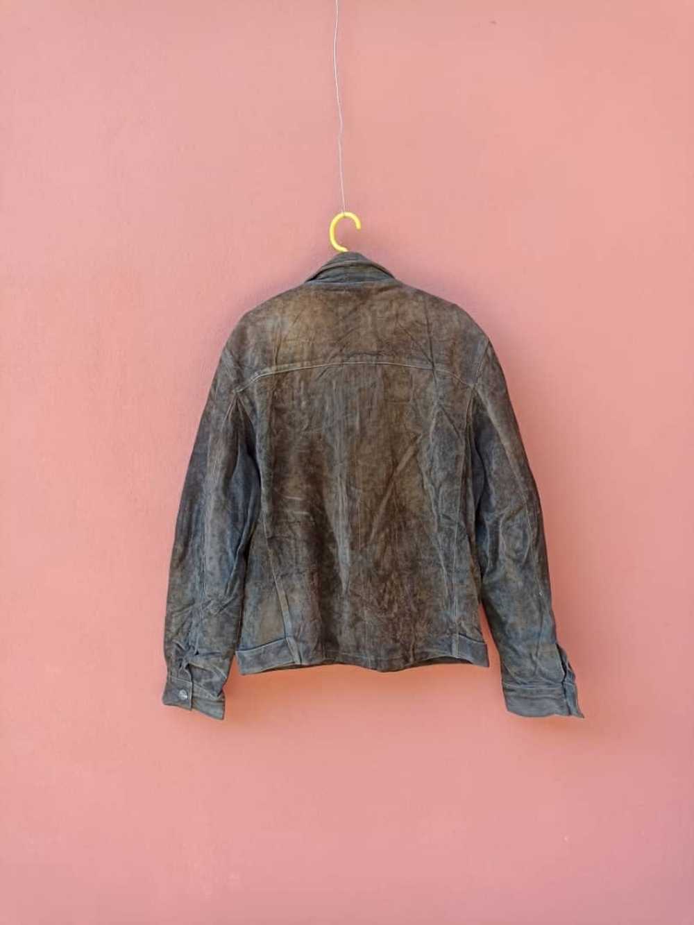 Agnes B. × Vintage Vintage Agnes' B Homme Leather… - image 2