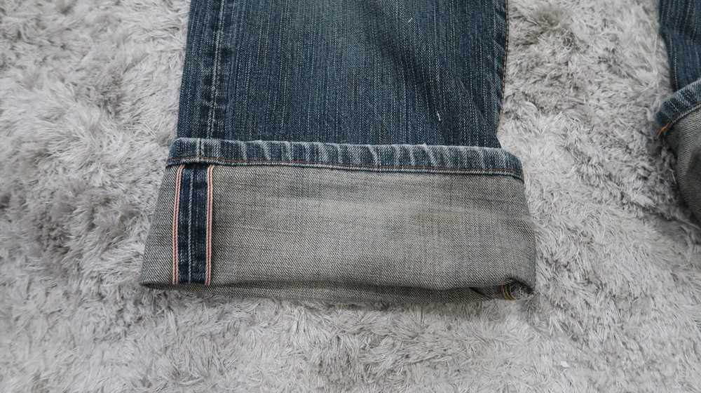 Distressed Denim × Edwin × Vintage Vtg Edwin 505z… - image 10