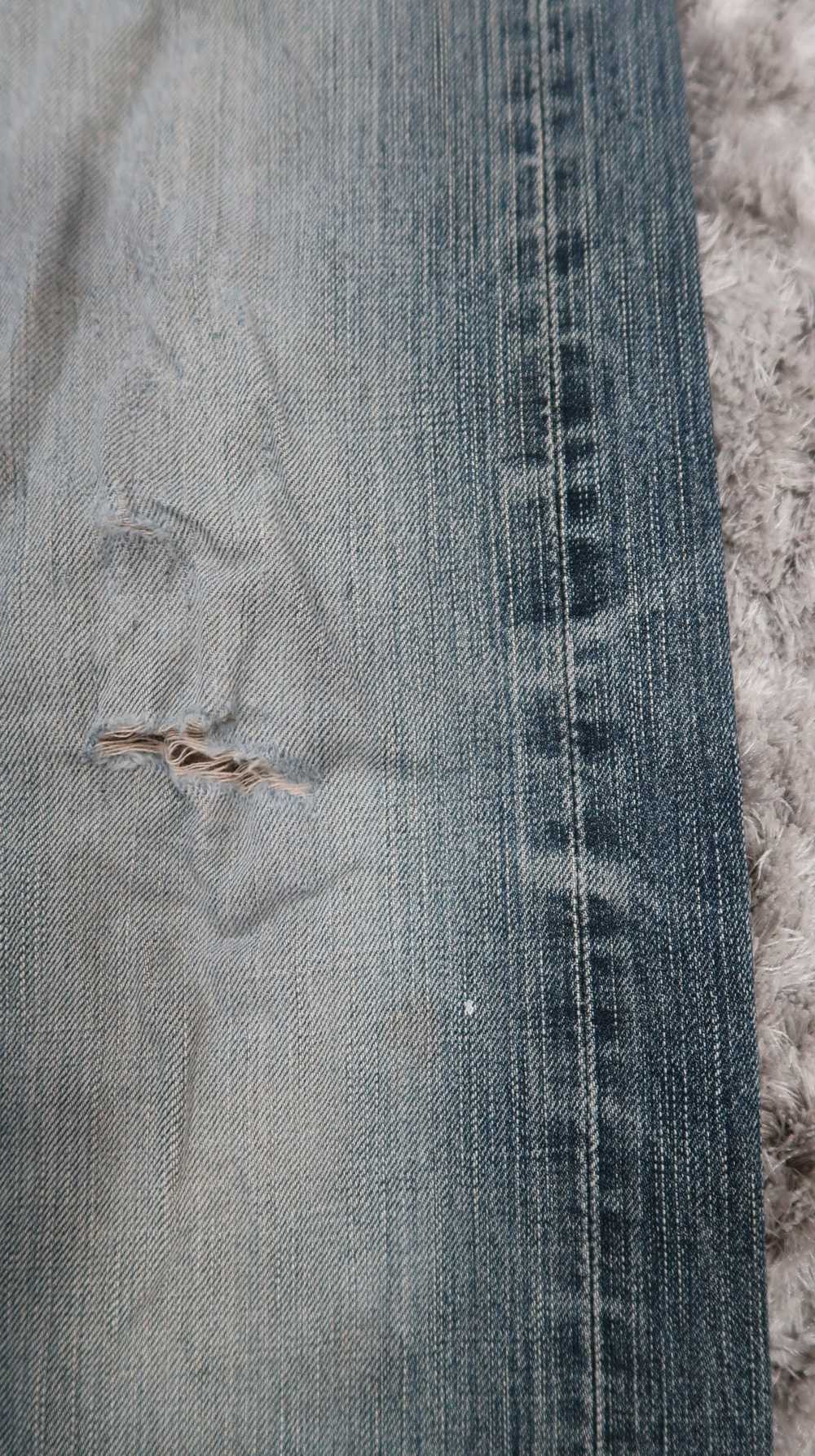 Distressed Denim × Edwin × Vintage Vtg Edwin 505z… - image 7