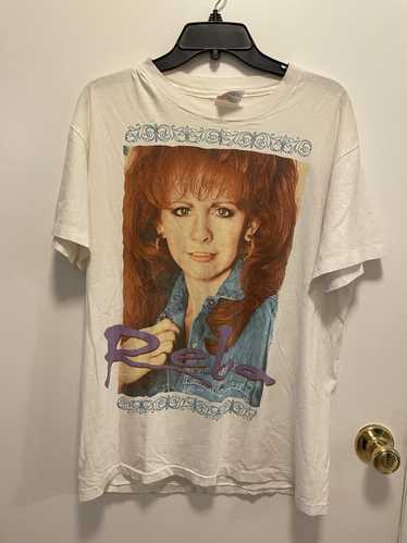 Hanes Vintage 90s Reba McEntire T Shirt Single Sti