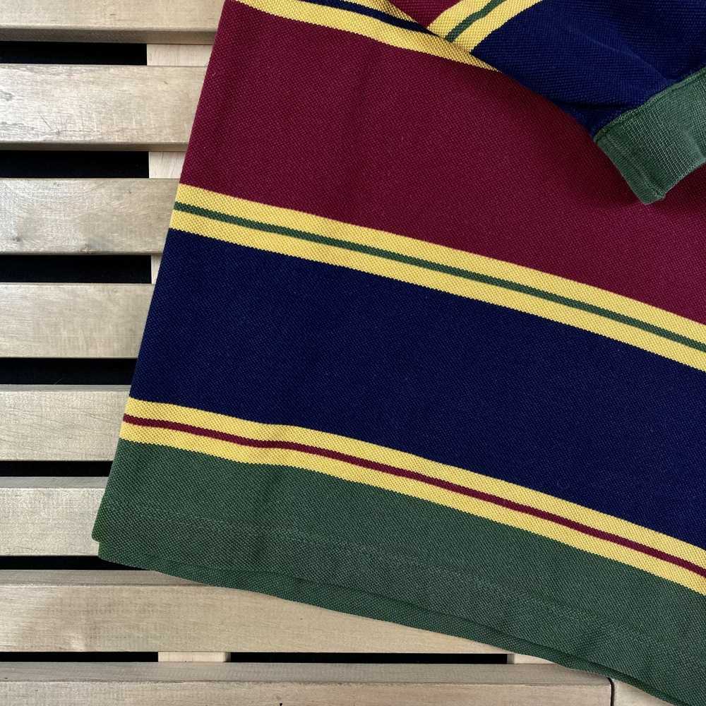 Lacoste × Luxury × Vintage Mens Rugby Sweatshirt … - image 3