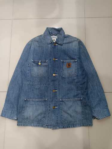 Carhartt × Denim Jacket Og chore coat denim carhat