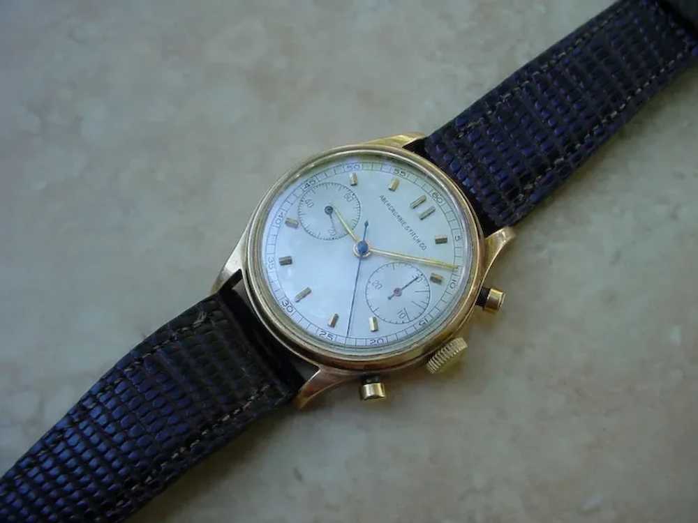 Abercrombie & Fitch 14K Gold Chronograph Made For… - image 6