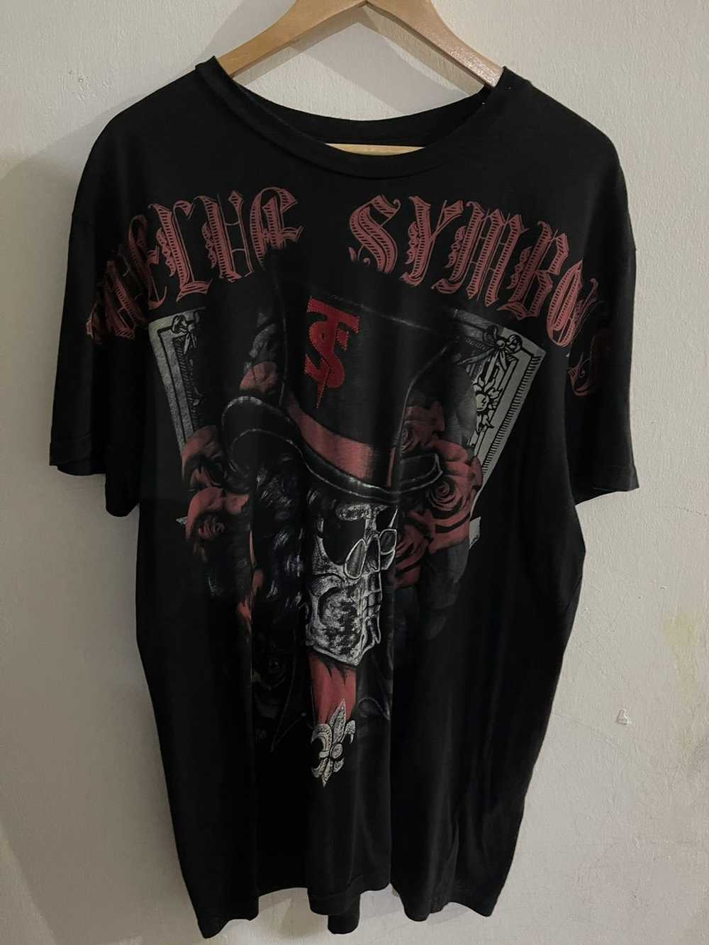 Band Tees × Rock T Shirt × Skulls Twelve Symbols … - image 1