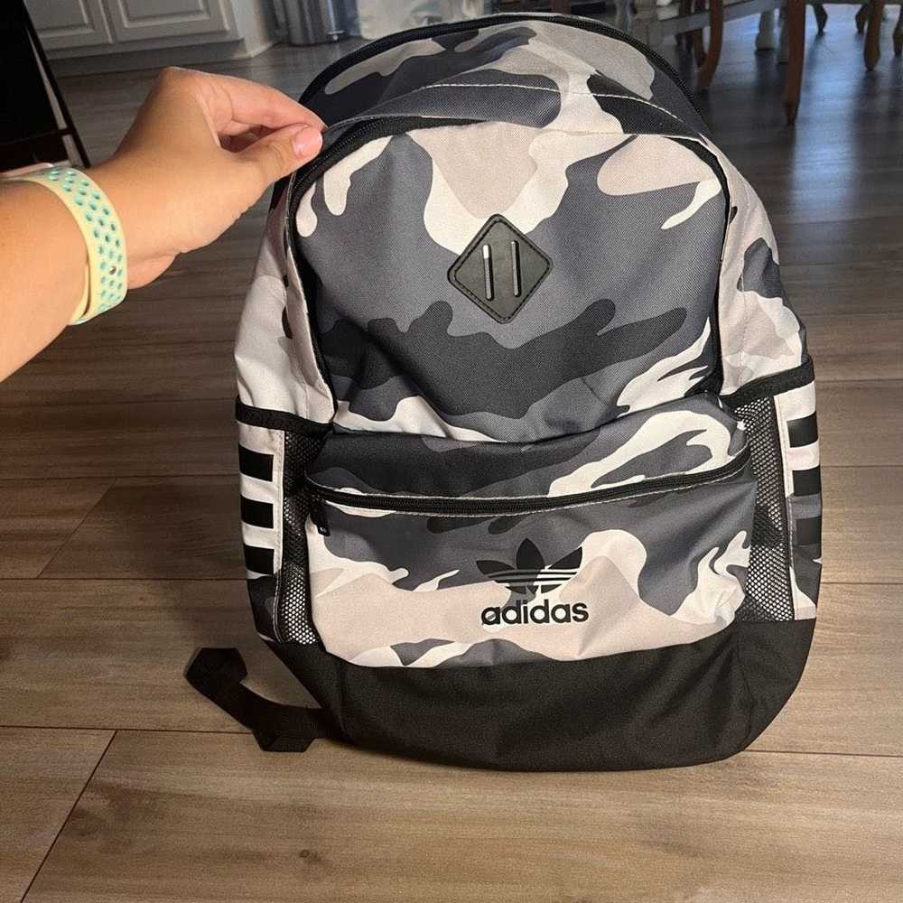 Adidas Adidas Original Grey Camo Athletic Backpack - image 1