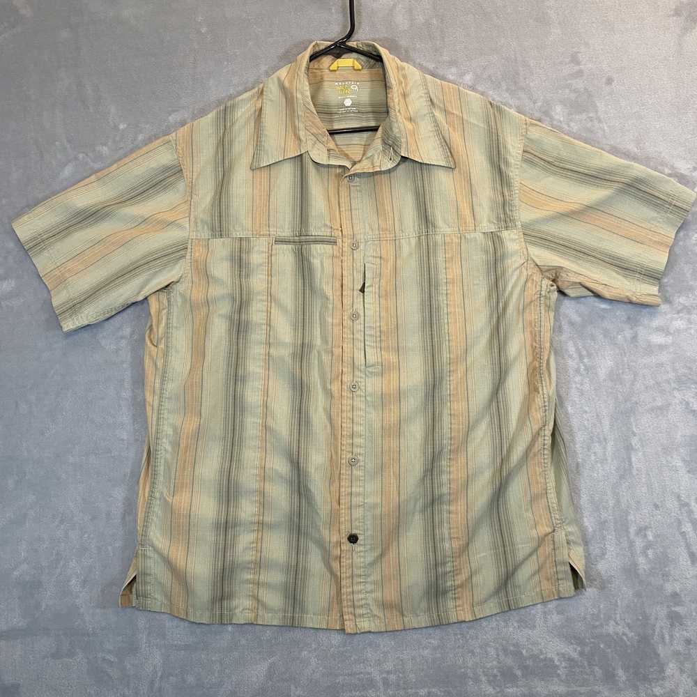 Mountain Hardwear Mens XL Striped Organic Short S… - image 6