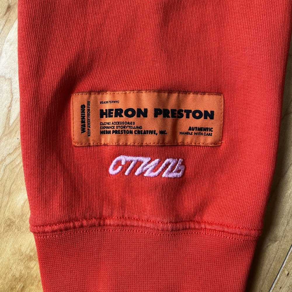Heron Preston × Streetwear Orange Heron Preston C… - image 4