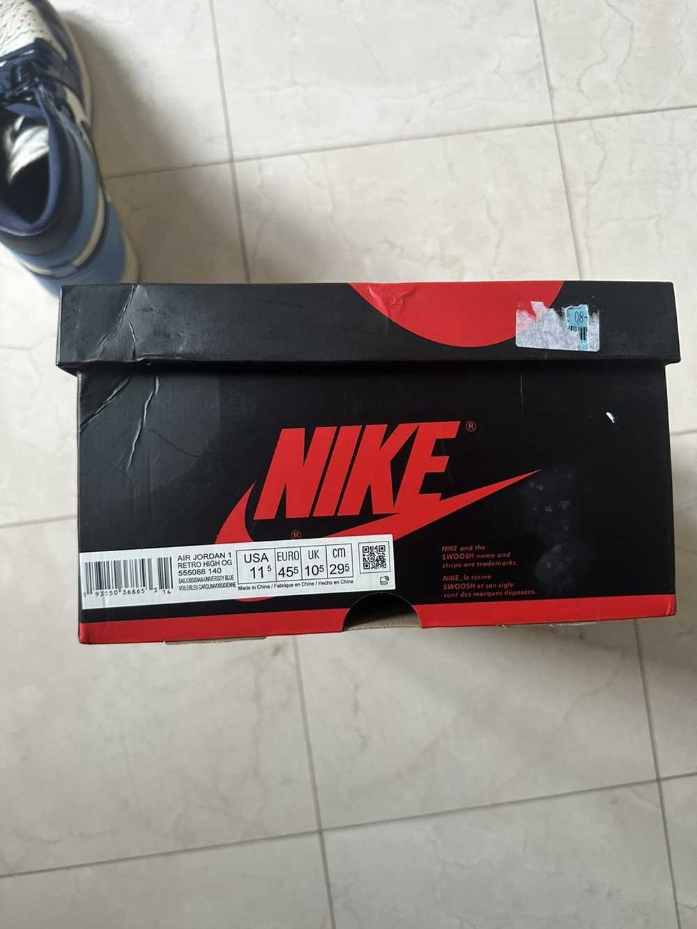Jordan Brand × Nike Retro Jordan 1 Obsidian UNC - image 7