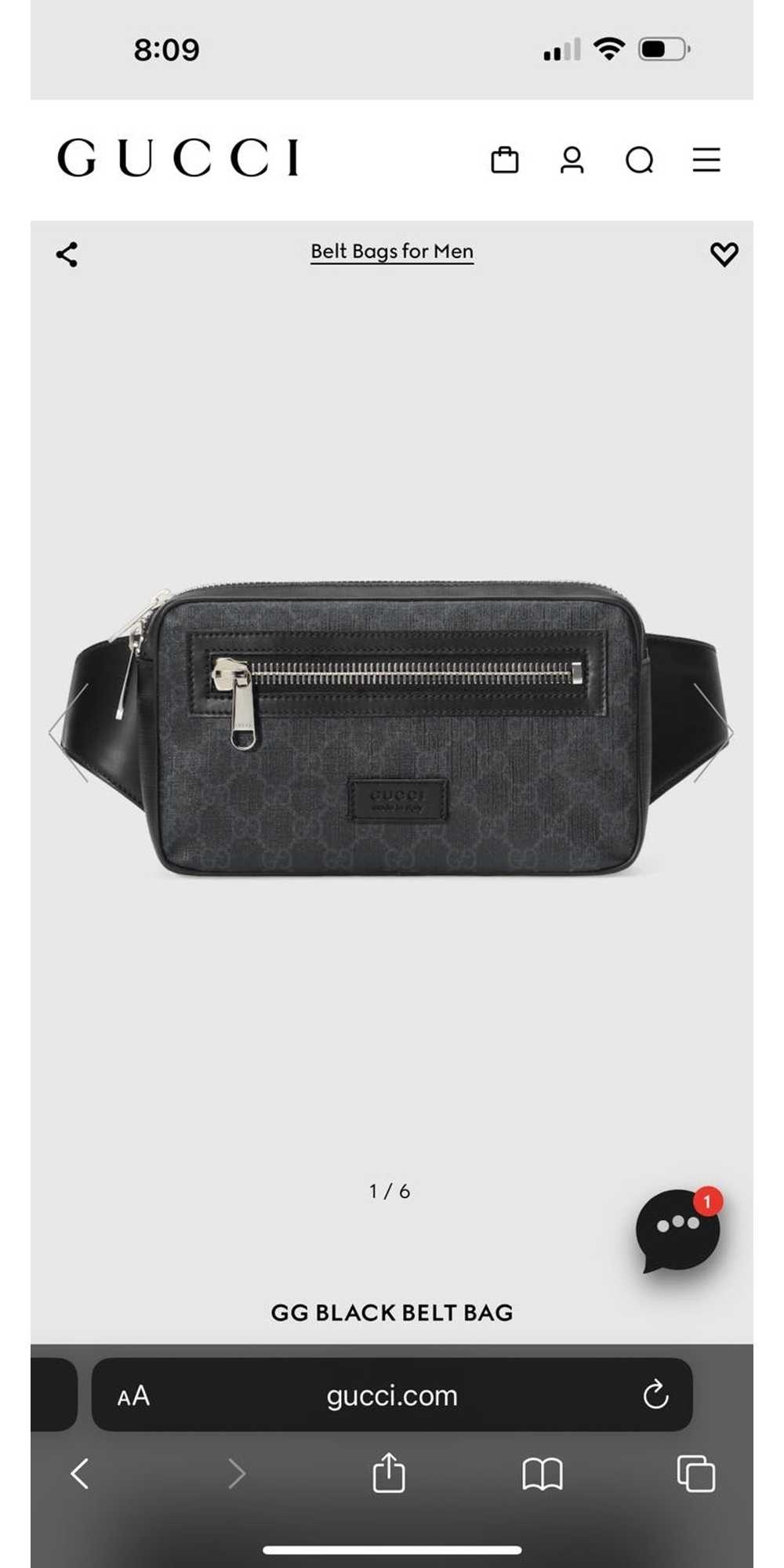 Gucci Gucci Black Belt Bag - Selling ASAP - image 8