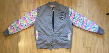 Pink Dolphin Paradise Souvenir store Colorful Gradient Embroidery Barbie Bomber Jacket