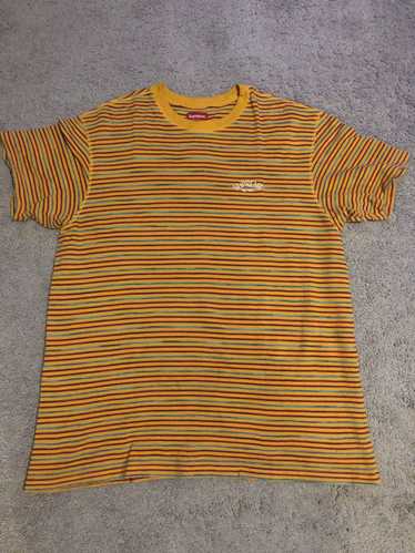 Supreme Supreme waffle knit striped tee