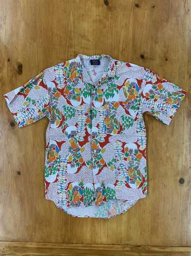 Epicjacket New York Football National Hawaii Shirt Tropical Pattern Coconut Tree 3D Hawaiian Shirt, White, Size S, M, L, XL, 2XL, 3XL, 4XL, 5XL