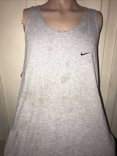 Nike × Vintage Vintage Nike Grey Gym Tank.