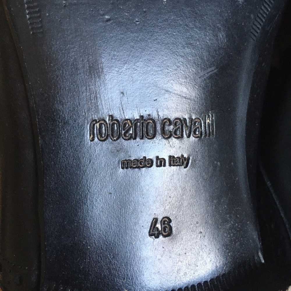 Roberto Cavalli Roberto Cavalli black oxfords sz … - image 5