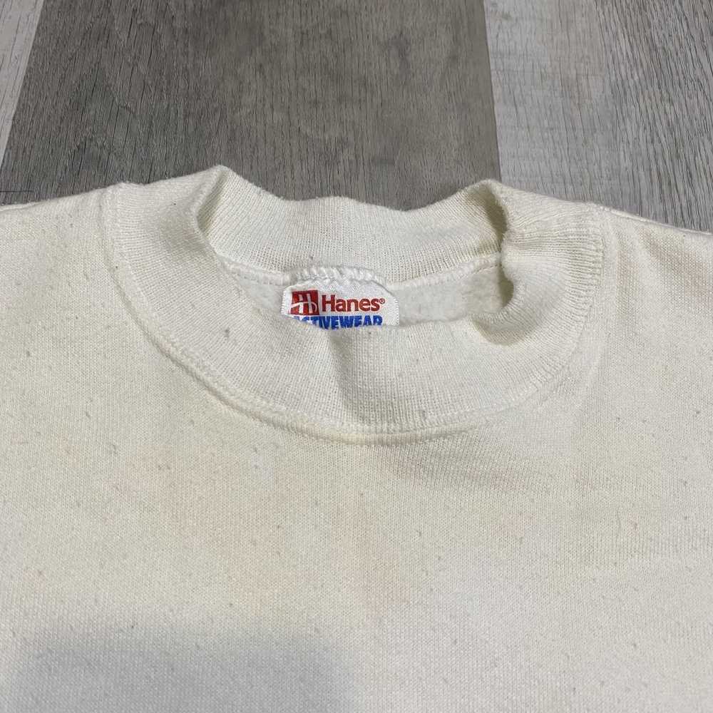 Rare × Streetwear × Vintage Vintage 90s Hanes Bla… - image 3