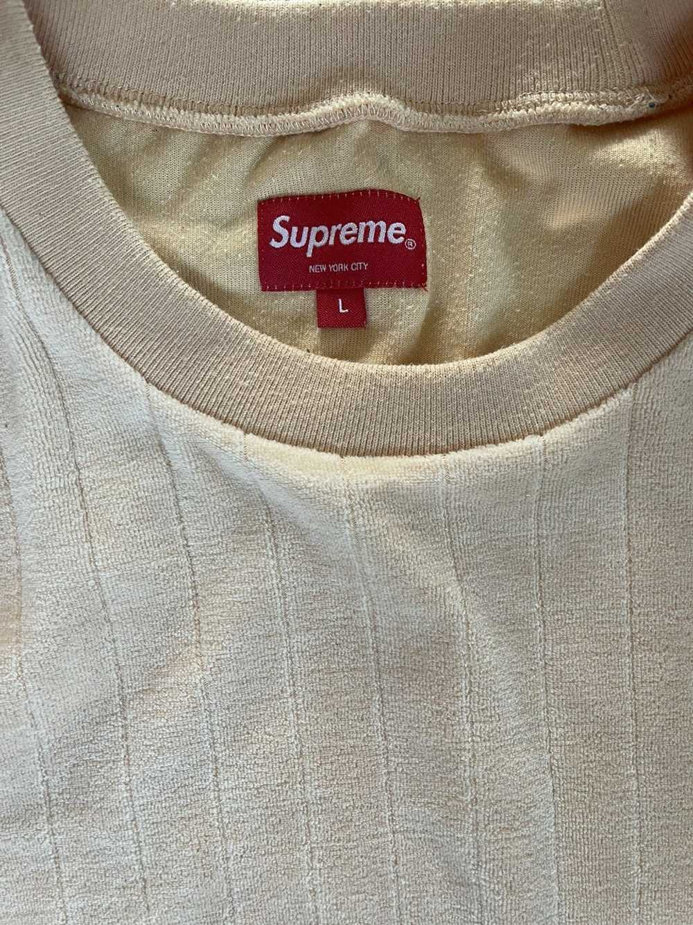 Supreme Supreme Ribbed Velour Sweatshirt - image 4