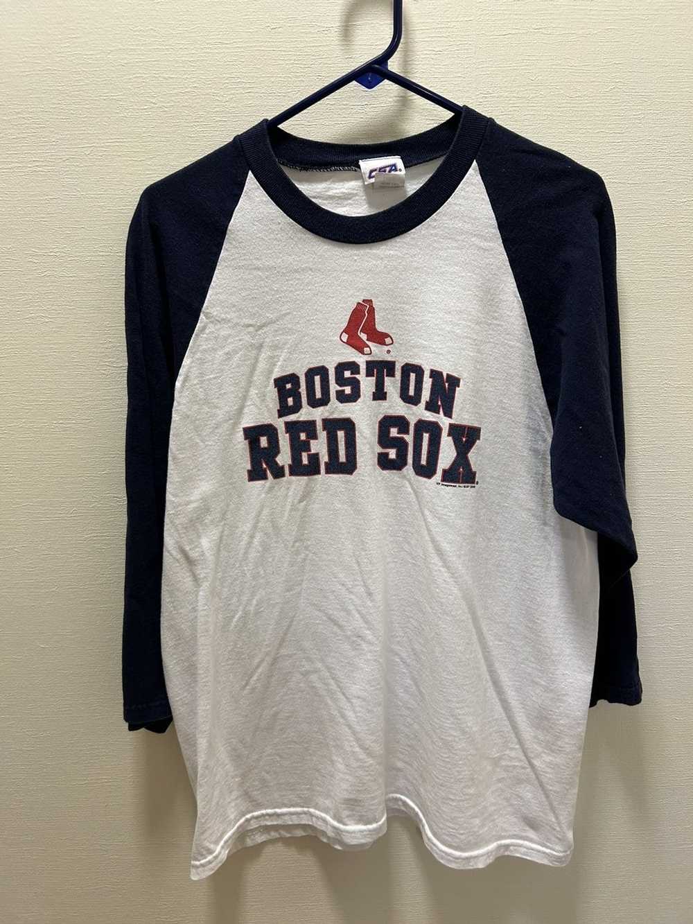 VF Imagewear BOSTON RED SOX Gray Graphic T-Shirt Men's Size S Baseball MLB