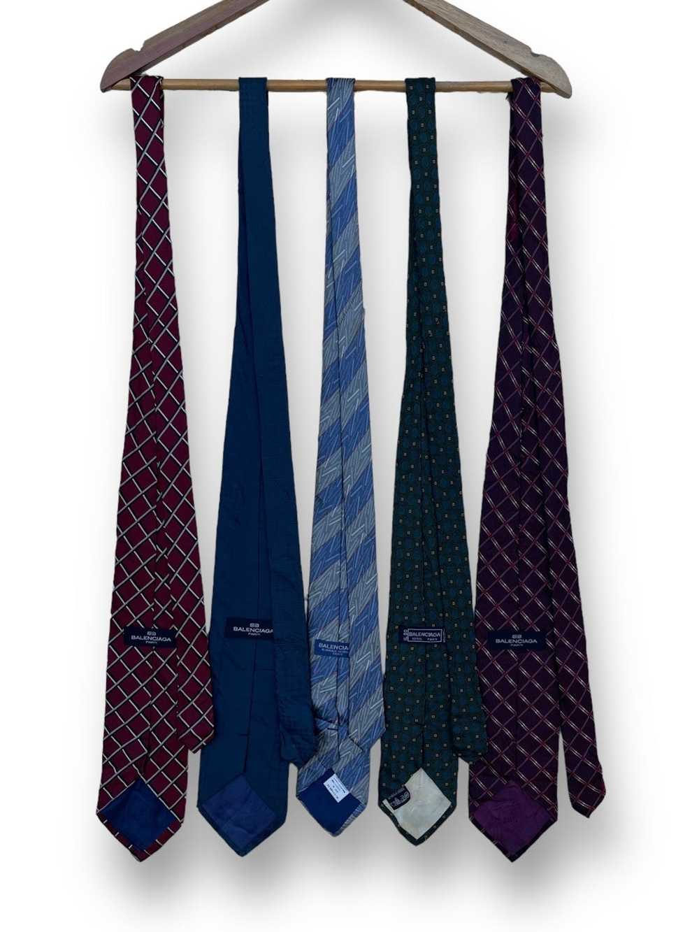 Balenciaga × Vintage Balenciaga Necktie/Tie Combo… - image 3