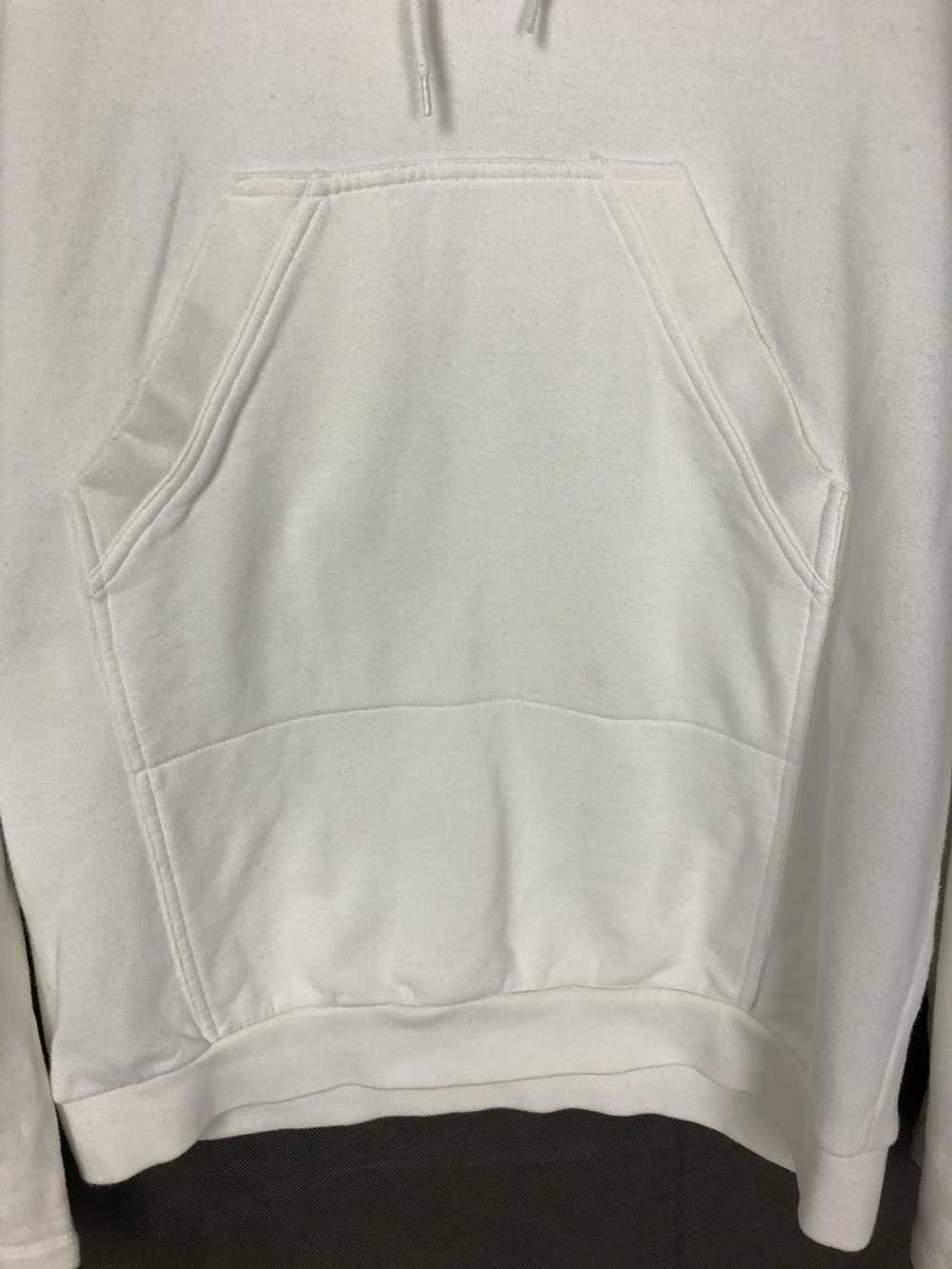 Helmut Lang OG White Hoodie with highly set pocket - image 3