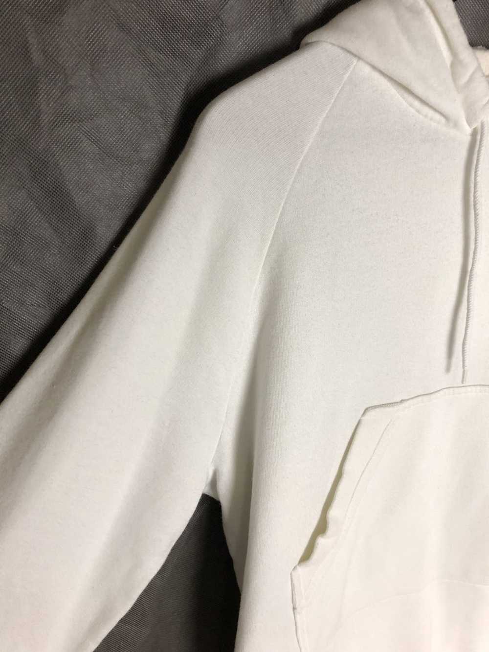 Helmut Lang OG White Hoodie with highly set pocket - image 4