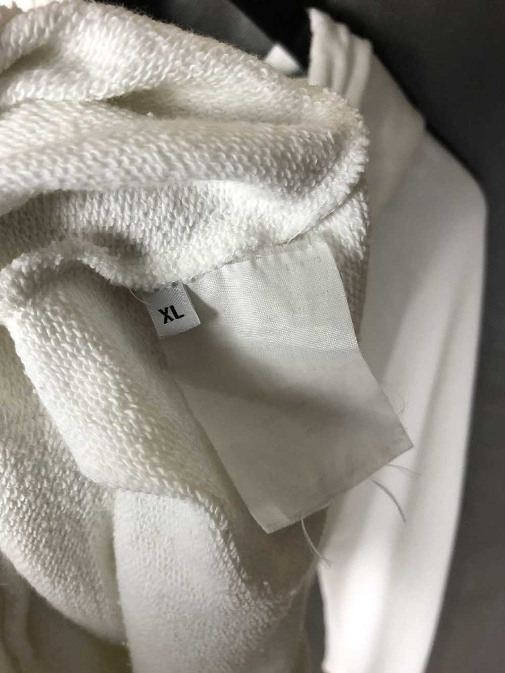 Helmut Lang OG White Hoodie with highly set pocket - image 6