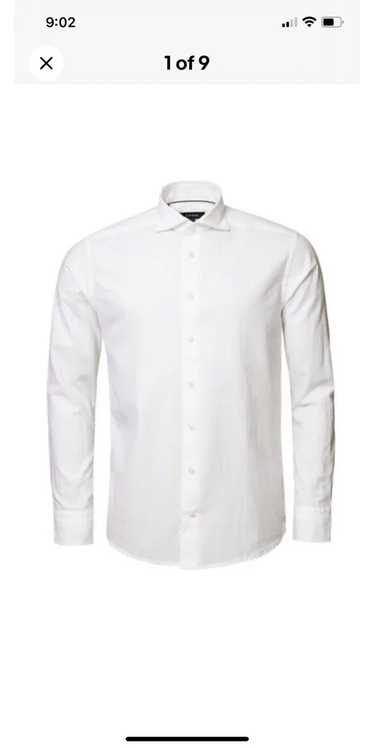 Eton Cutaway Collar Contemporary Cotton & Silk Sof