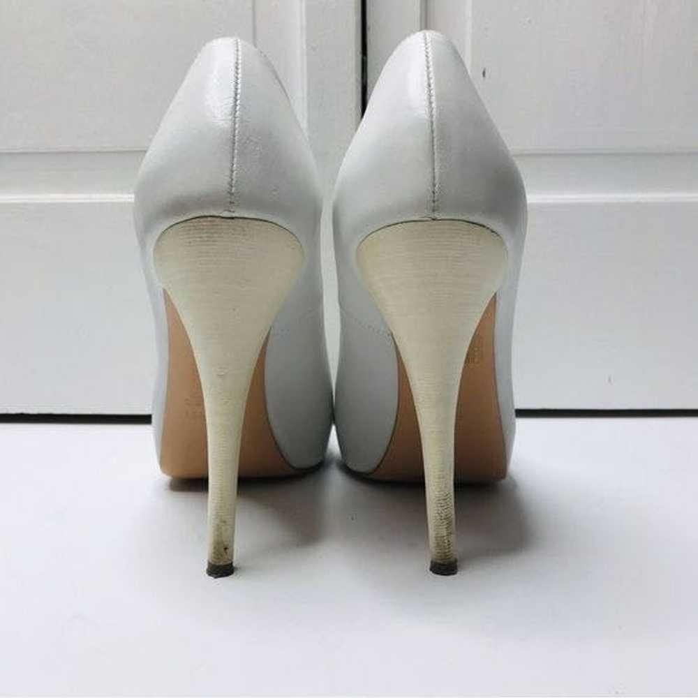Unkwn R & RENZI White Leather Stiletto Heels Size… - image 7