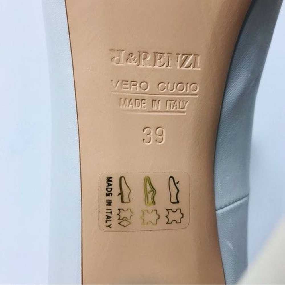 Unkwn R & RENZI White Leather Stiletto Heels Size… - image 9