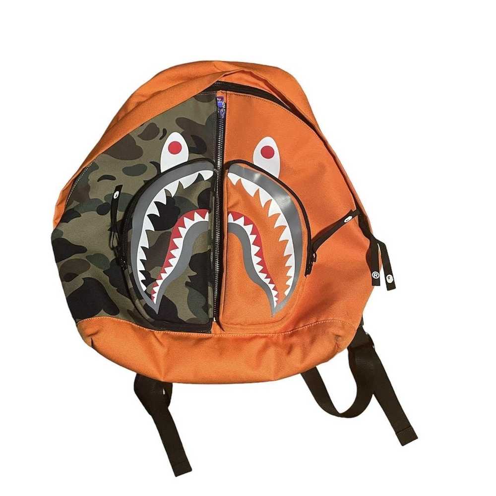 Bape 1st Camo Shark Day Pack - image 2