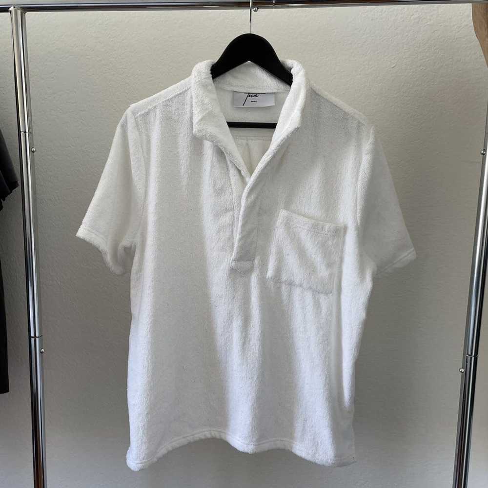 Japanese Brand × Other Camp Collar Terry Polo - image 1