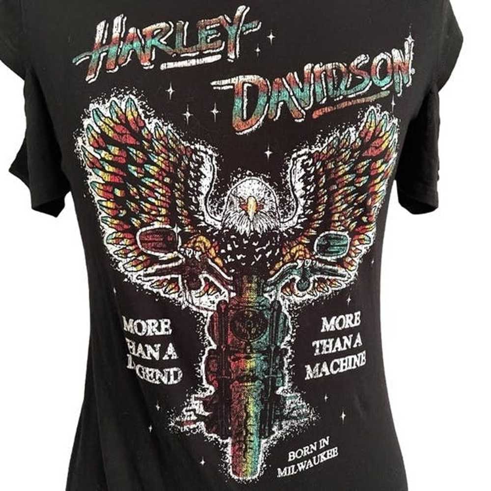 Harley Davidson Harley Davidson Black Eagle Short… - image 3