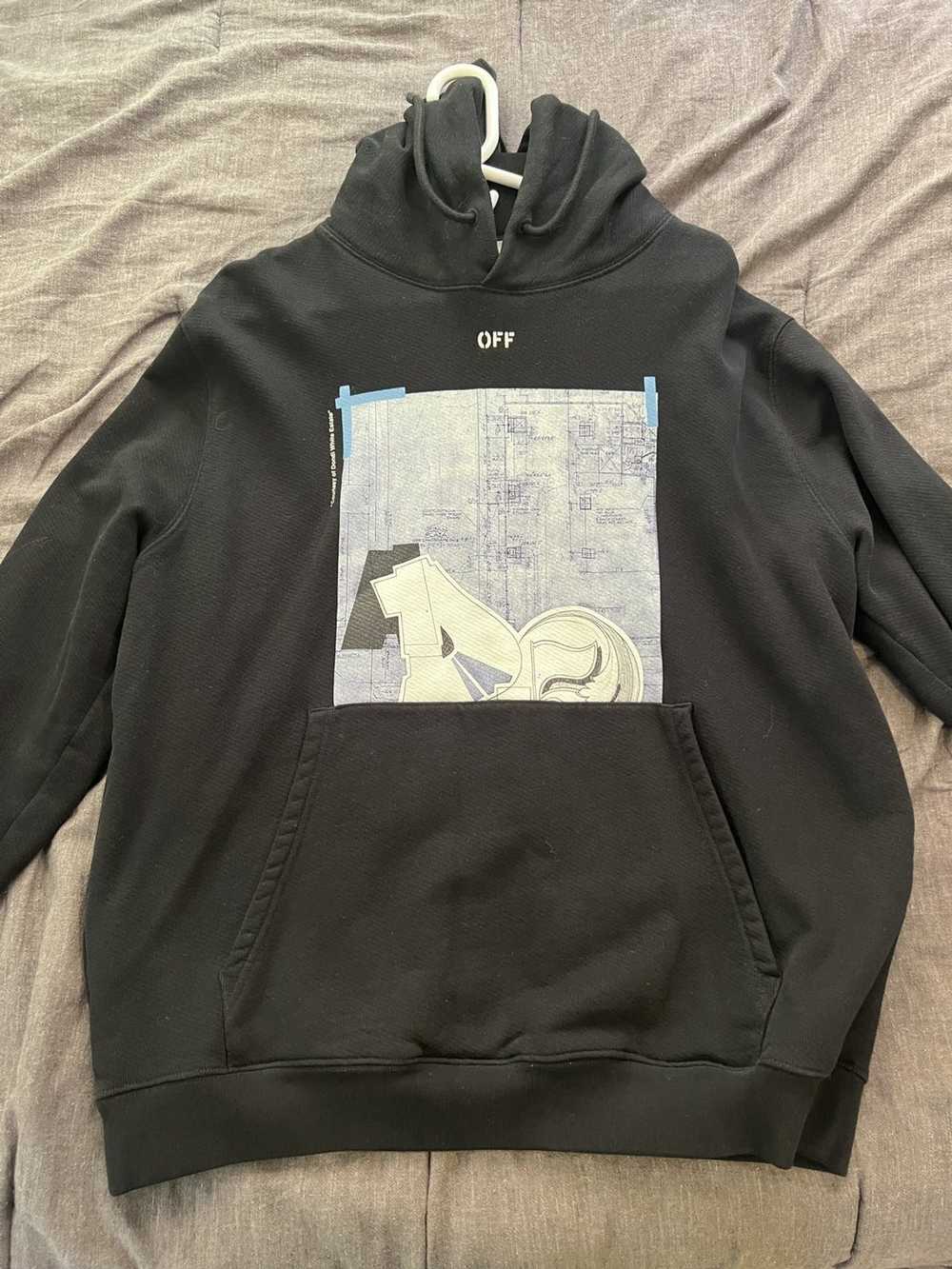 Off-White Off White X Dondi Square graffiti hoodie - image 1