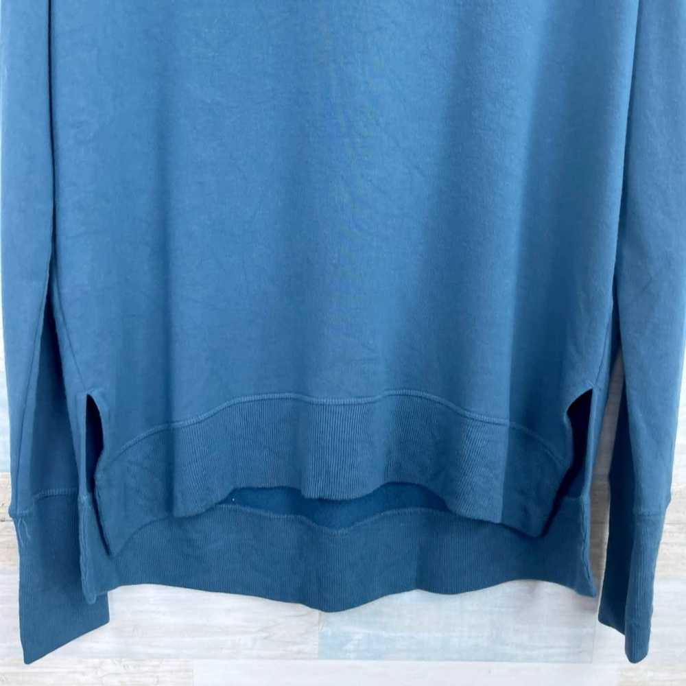 Athleta Athleta Coaster Luxe Sweatshirt Blue Fren… - image 3