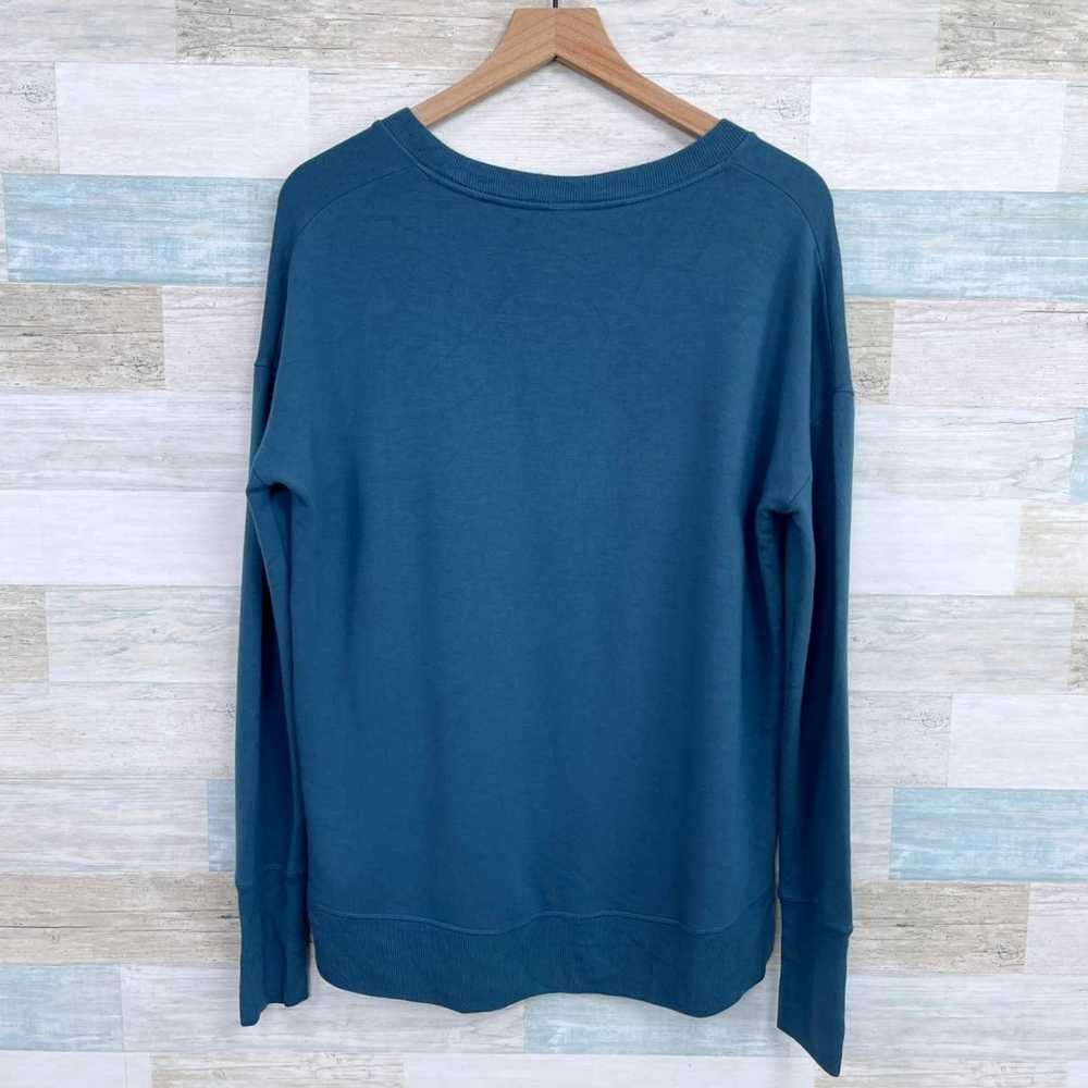 Athleta Athleta Coaster Luxe Sweatshirt Blue Fren… - image 4