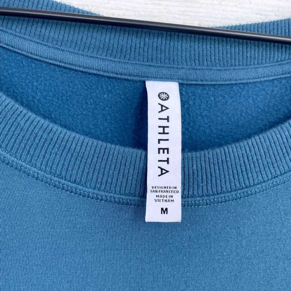 Athleta Athleta Coaster Luxe Sweatshirt Blue Fren… - image 6