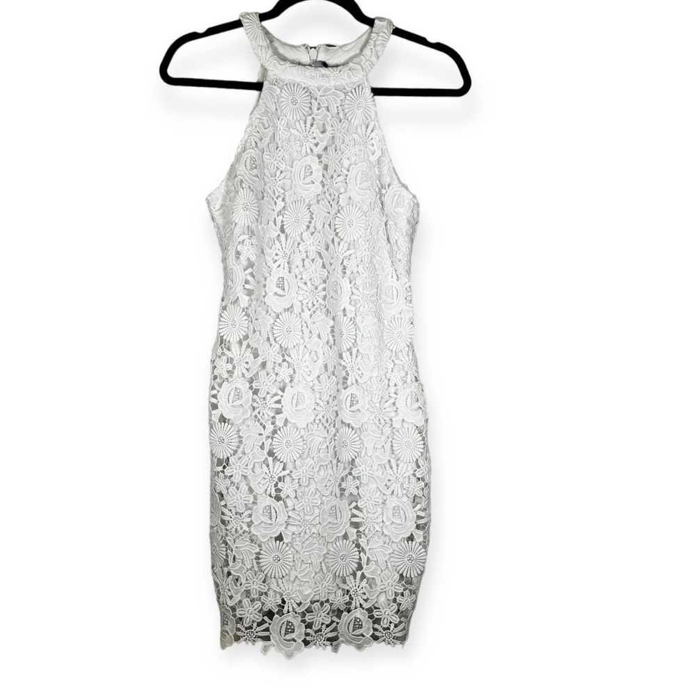 Other Lulu’s Love Poem Ivory Lace Mini Dress Size… - image 3