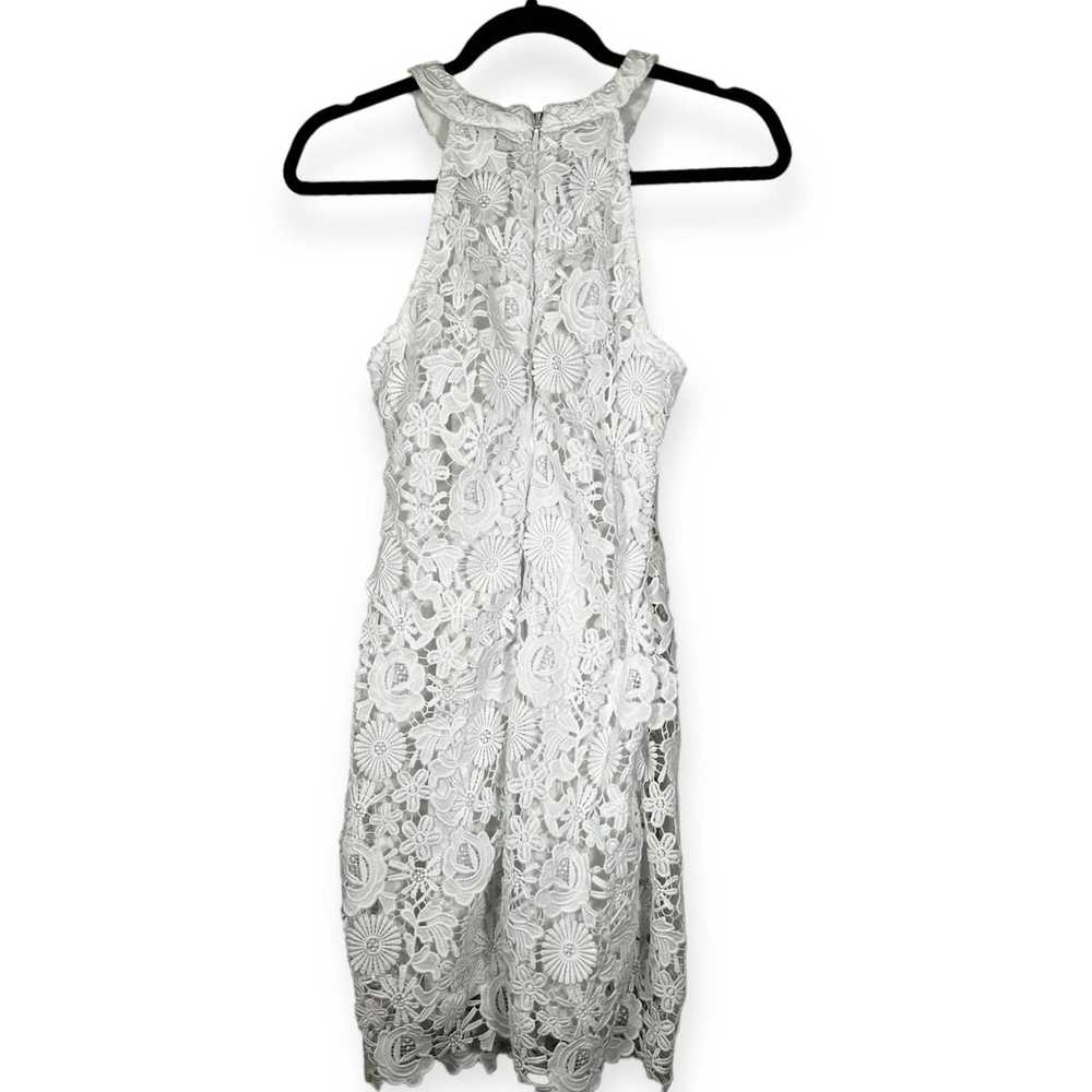 Other Lulu’s Love Poem Ivory Lace Mini Dress Size… - image 4