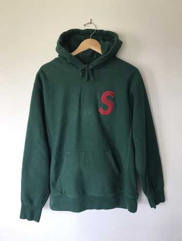 Supreme hoodie green s - Gem