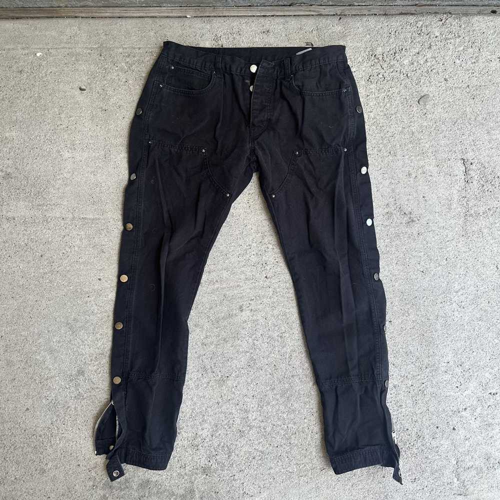 MNML Zipper Flare Pants - image 1