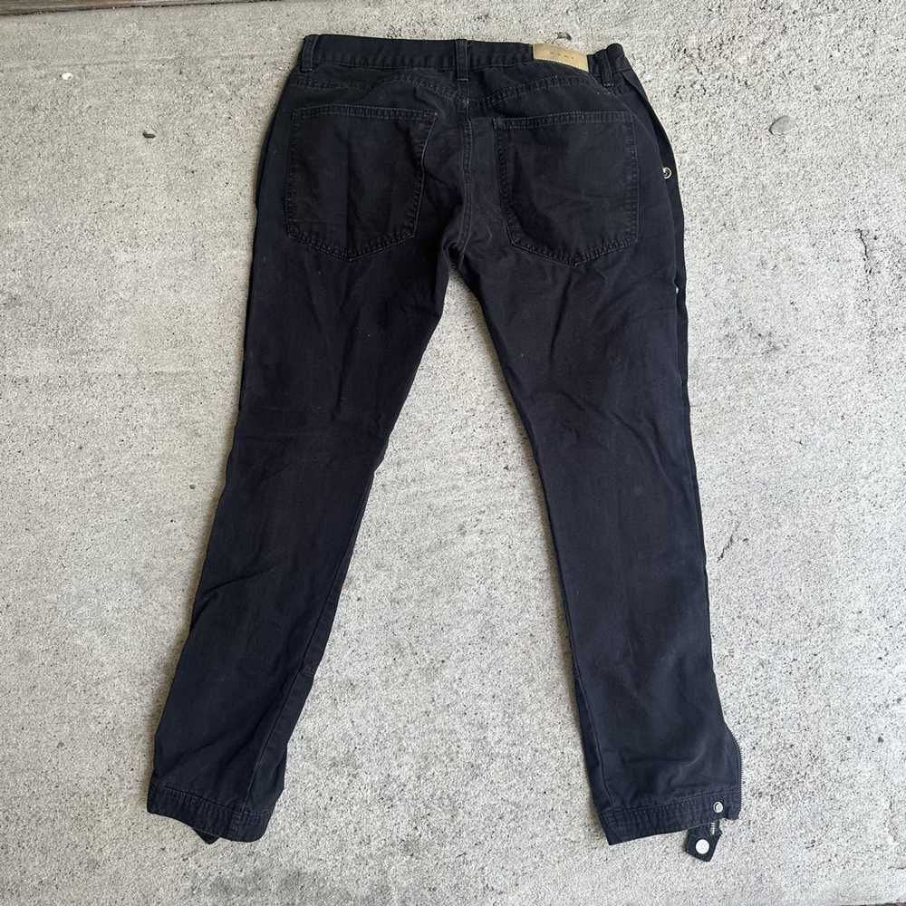 MNML Zipper Flare Pants - image 4