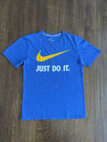 Vintage Nike Just Do It Logo T-Shirt XL - Blue – ENDKICKS