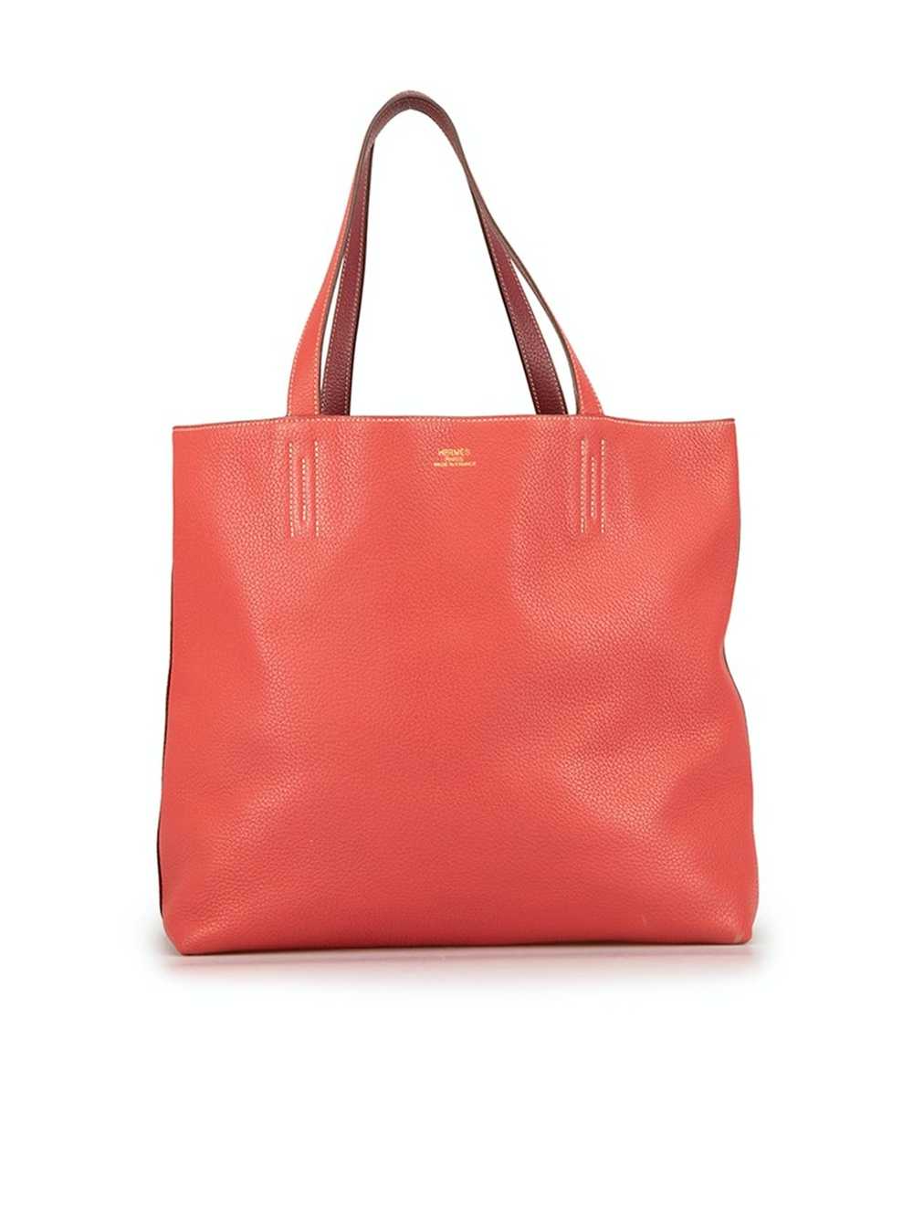 Hermes 2014 Red Reversible Double Sens 36 Clemenc… - image 1